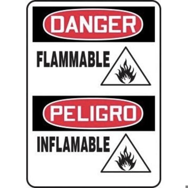 Accuform BILINGUAL SPANISH OSHA DANGER SBMCHG062XV SBMCHG062XV - main